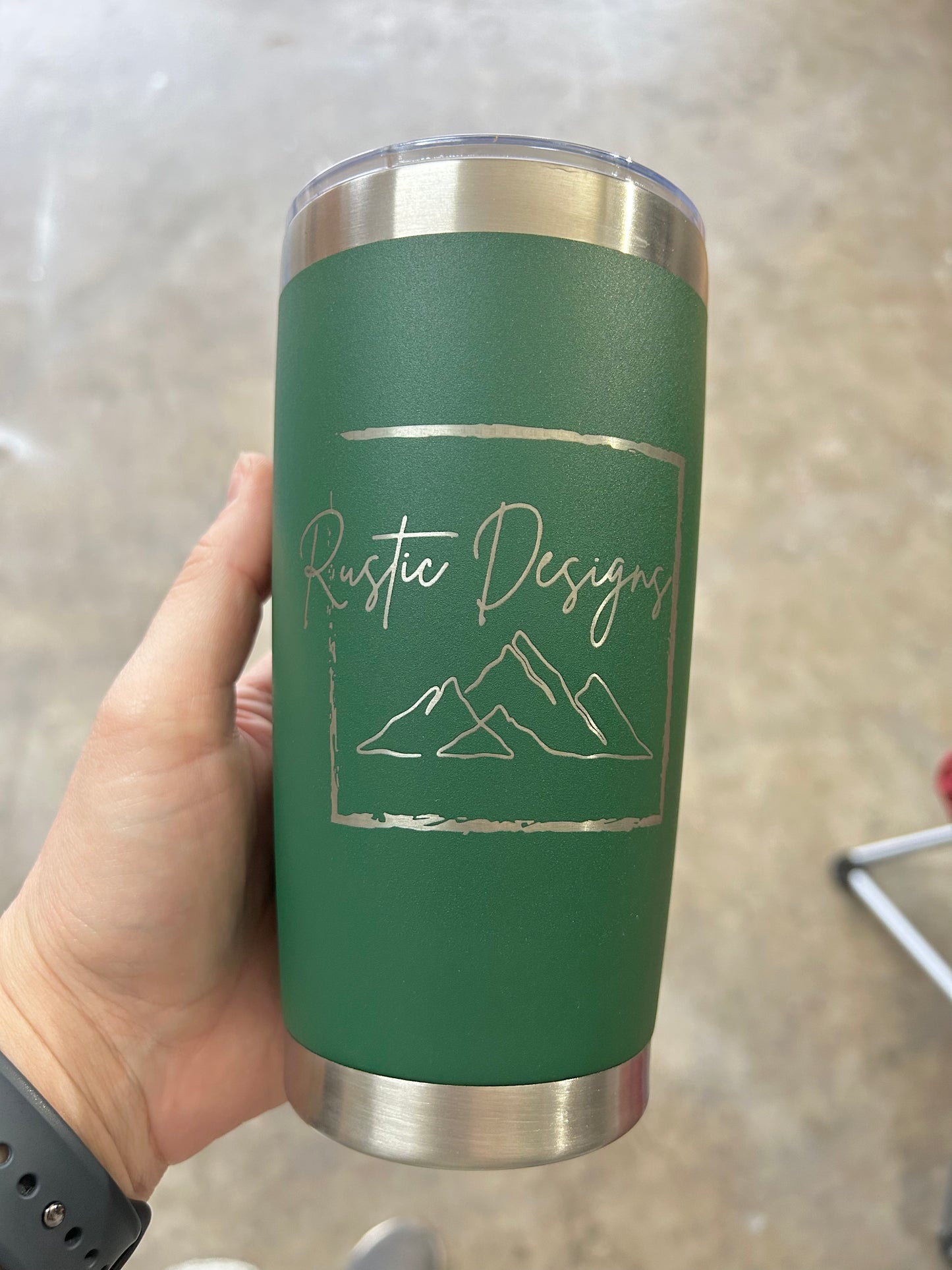 20 oz Rustic Designs Tumbler